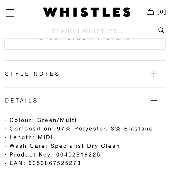 WHISTLES Selma Polka Dot Midi Dress - Picture 7 of 7